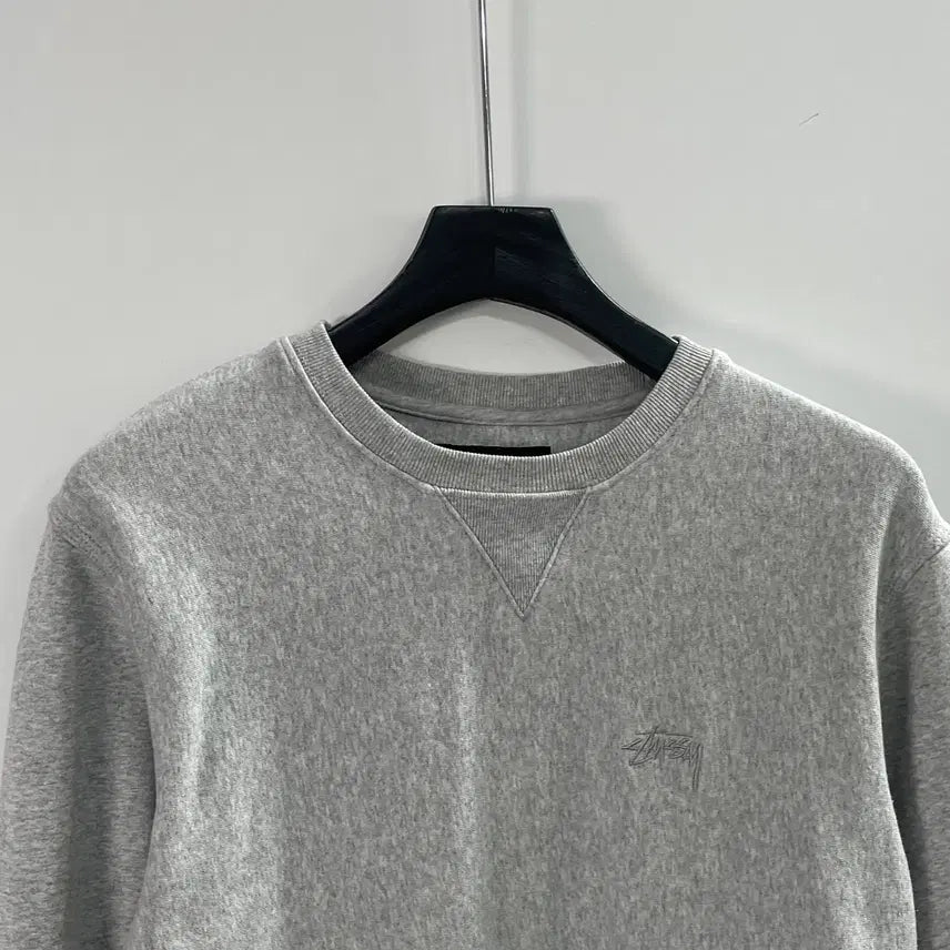 [BUNJANG] Stussy Stock Long Sleeve Terry Sweatshirt M / 스투시 스톡 롱슬리브 테리 맨투맨 (on.911)