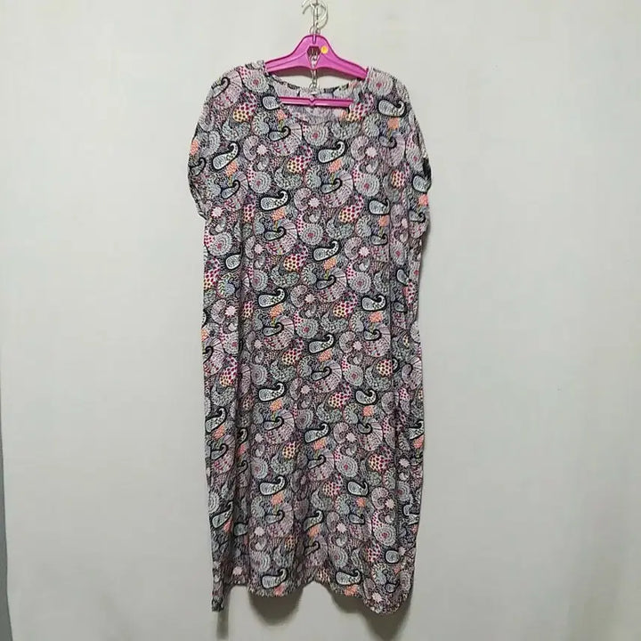 [BUNJANG] Rayon Long Dress / 다163 인견롱원피스