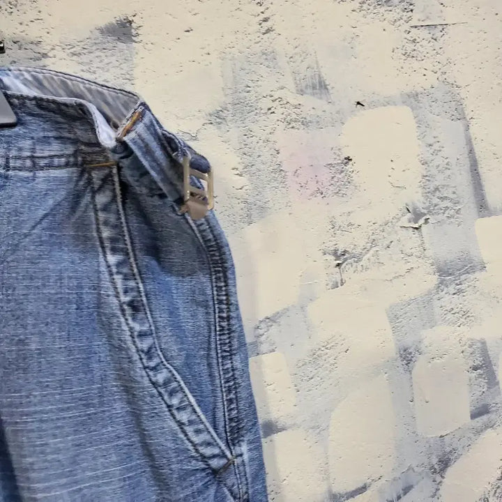 [BUNJANG] Tommy Hilfiger Cargo Denim Shorts 36 / 타미힐피거 카고 반바지 청 데님 36