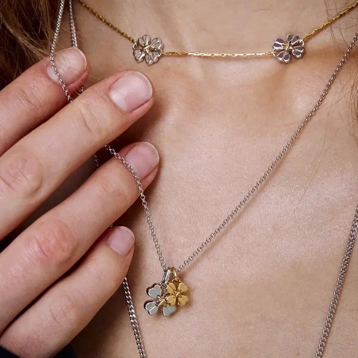[BUNJANG] Essill Flat Clover 2 Pendant / [원가: 18.8만원] 에스실 Flat clover 2 pendant