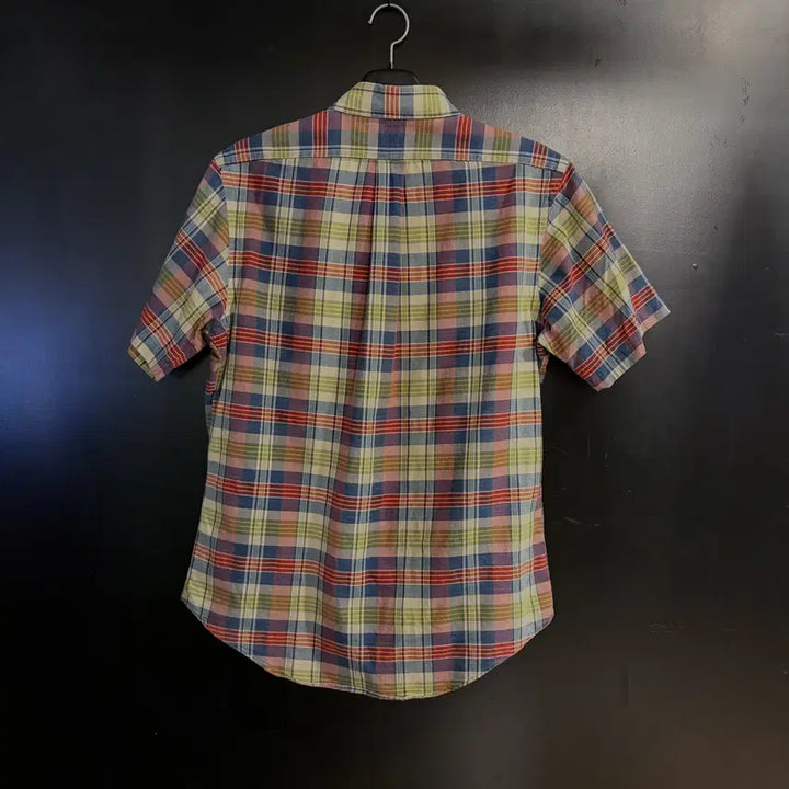 [BUNJANG] Polo Ralph Lauren Custom Fit Short Sleeve Check Shirt / 폴로랄프로렌 커스텀핏 반팔 체크셔츠
