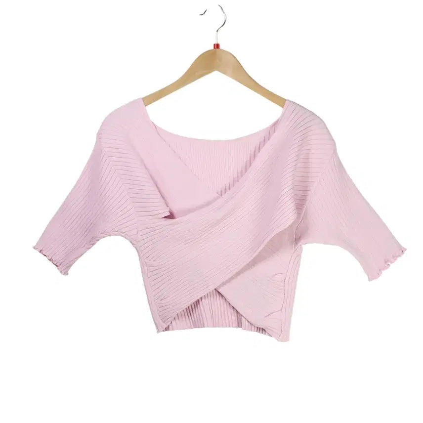 [BUNJANG] Mystic Strawberry Milk Ribbed T-Shirt / mystic 딸기우유 골지 티셔츠 [26062409]