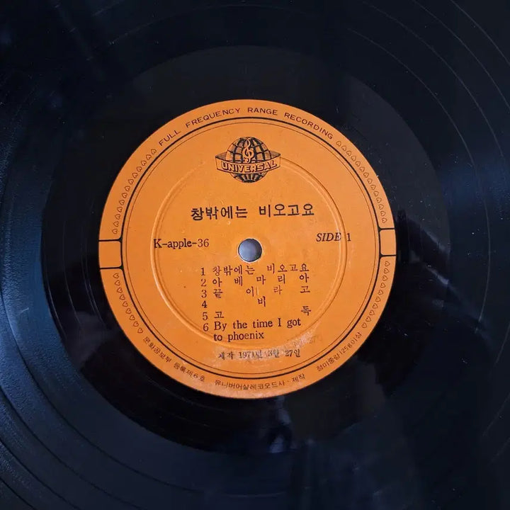 [BUNJANG] Song Chang Sik Favorite Songs Collection LP (1971) / 별밤에 부치는 노래 씨리즈-송창식 애창곡 모음 LP