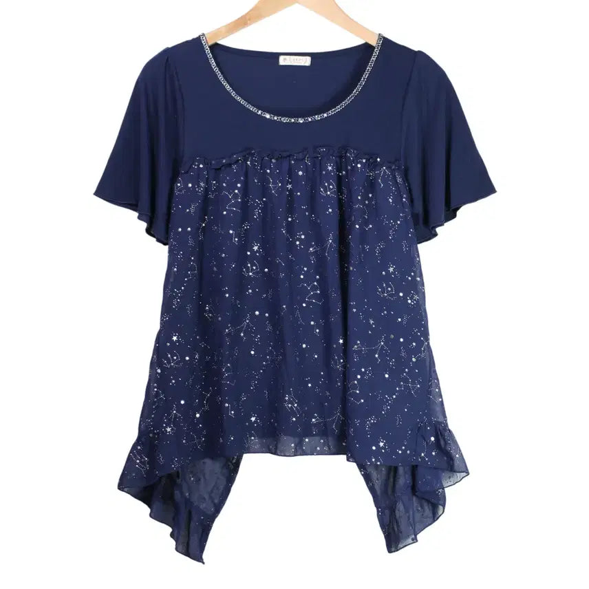 [BUNJANG] axes femme Constellation T-Shirt Navy M / axes femme 별자리 티셔츠 [26062411]