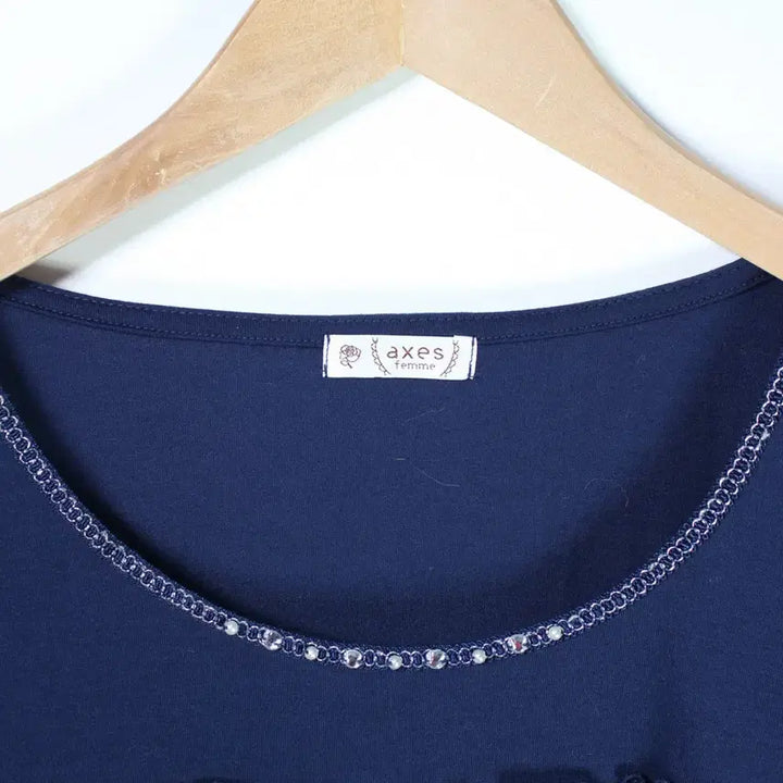 [BUNJANG] axes femme Constellation T-Shirt Navy M / axes femme 별자리 티셔츠 [26062411]