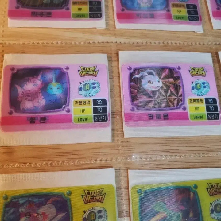 [BUNJANG] Digimon 3D Stickers 20 Types Complete Set (Rare) - Sealed / 디지몬 입체씰 20종 미개봉 전종 (레어)