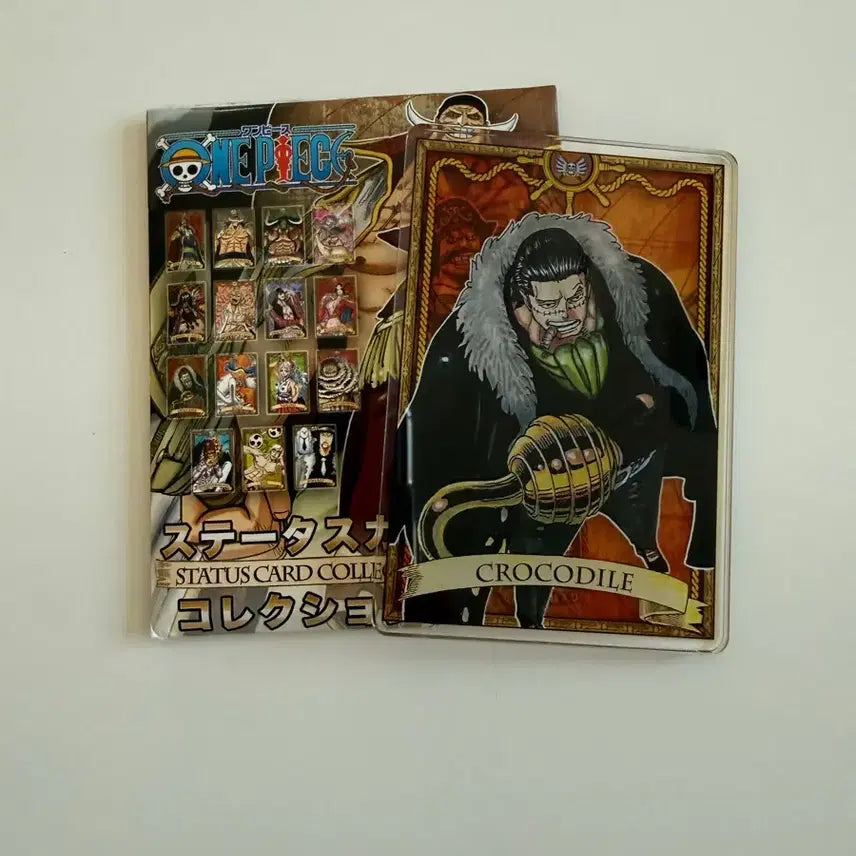 [BUNJANG] One Piece Crocodile &amp; Rob Lucci Status Card Collection / 원피스 크로커다일 로브루치 스테이터스 카드 컬렉션