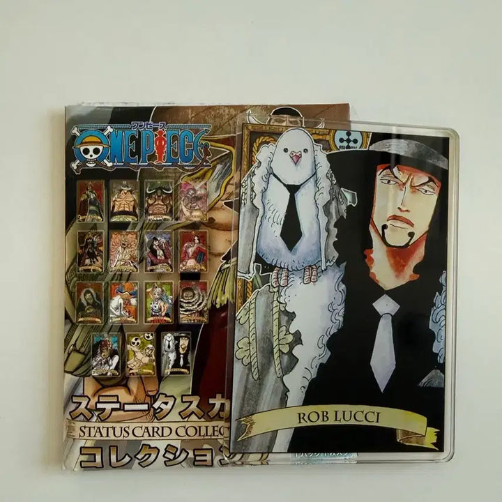 [BUNJANG] One Piece Crocodile &amp; Rob Lucci Status Card Collection / 원피스 크로커다일 로브루치 스테이터스 카드 컬렉션