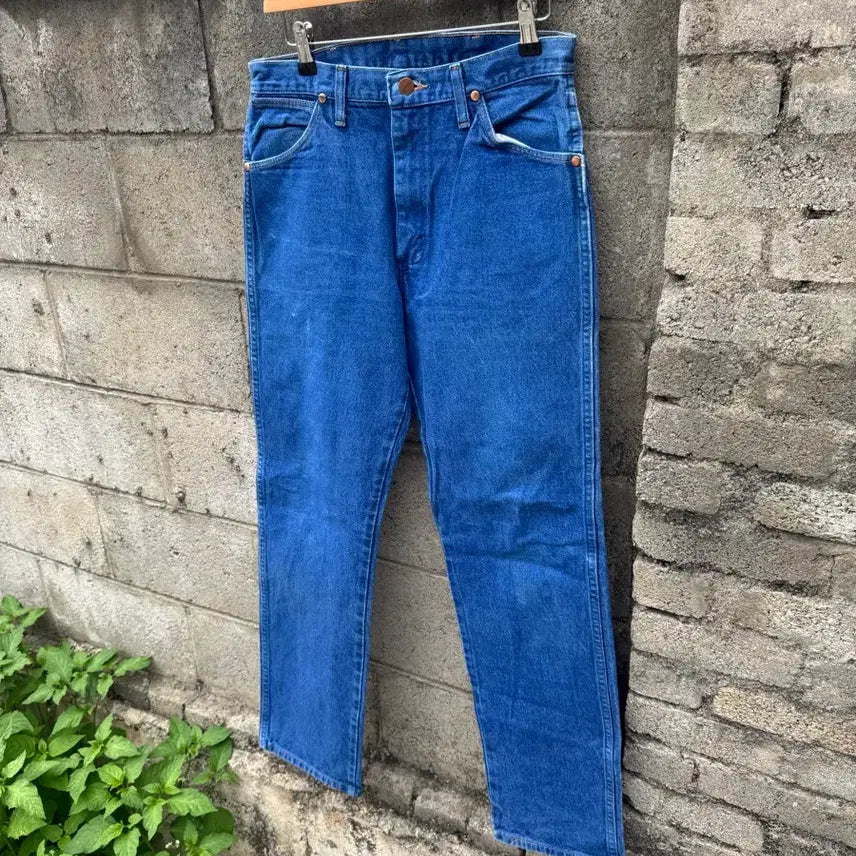 [BUNJANG] 00s Wrangler 13MWZ Cowboy Cut Denim Pants (32/32) / 00s 랭글러 빈티지 13mwz 카우보이컷 데님 팬츠