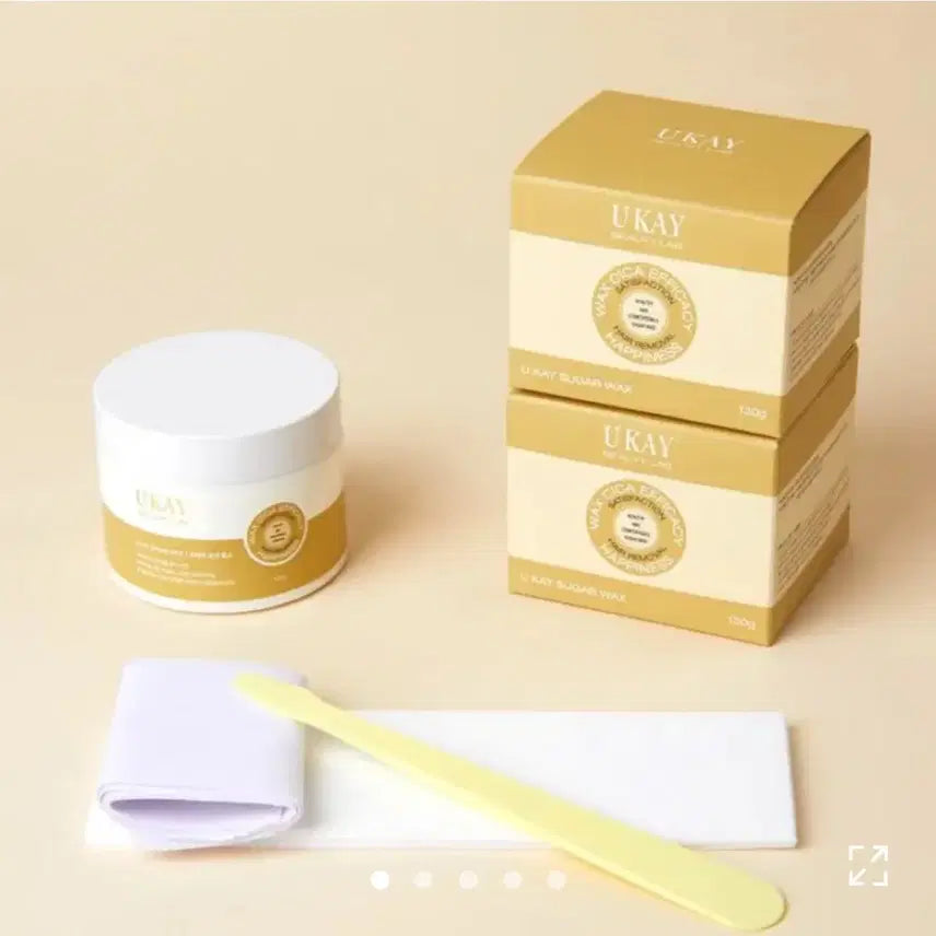 [BUNJANG] Ukay Sugaring Self Waxing Set / 유케이 슈가링 셀프왁싱 세트