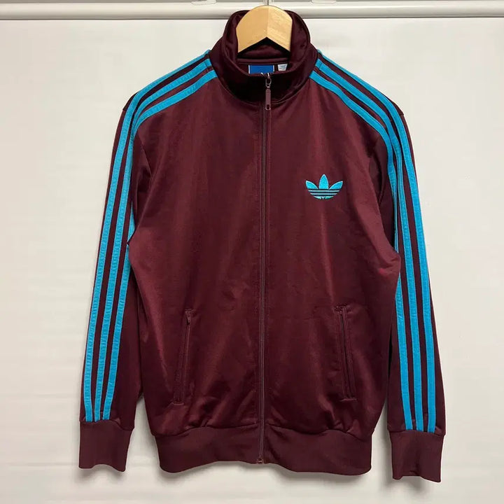 [BUNJANG] Adidas Old Firebird Track Top Jersey Maroon Burgundy Mint / [정품/90] 아디다스 구파이어버드 마룬 버건디 민트하늘 트랙탑/져지
