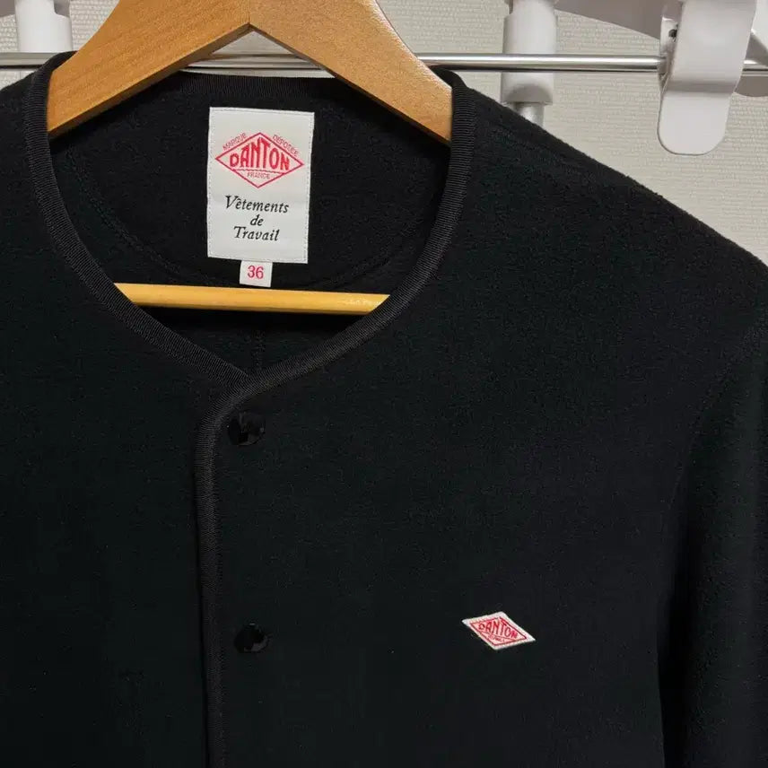 [BUNJANG] Danton Collarless Fleece Jacket Size 36 / Danton 단톤 플리스 칼라리스 자켓 36사이즈