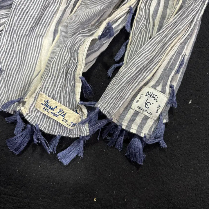 [BUNJANG] Diesel Striped Scarf / OS 디젤 DIESEL 스트라이프 스카프