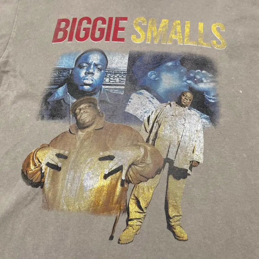 [BUNJANG] The Notorious B.I.G. Vintage Washed Tubular T-Shirt / 노토리어스 B.I.G. (The Notorious B.I.G.)