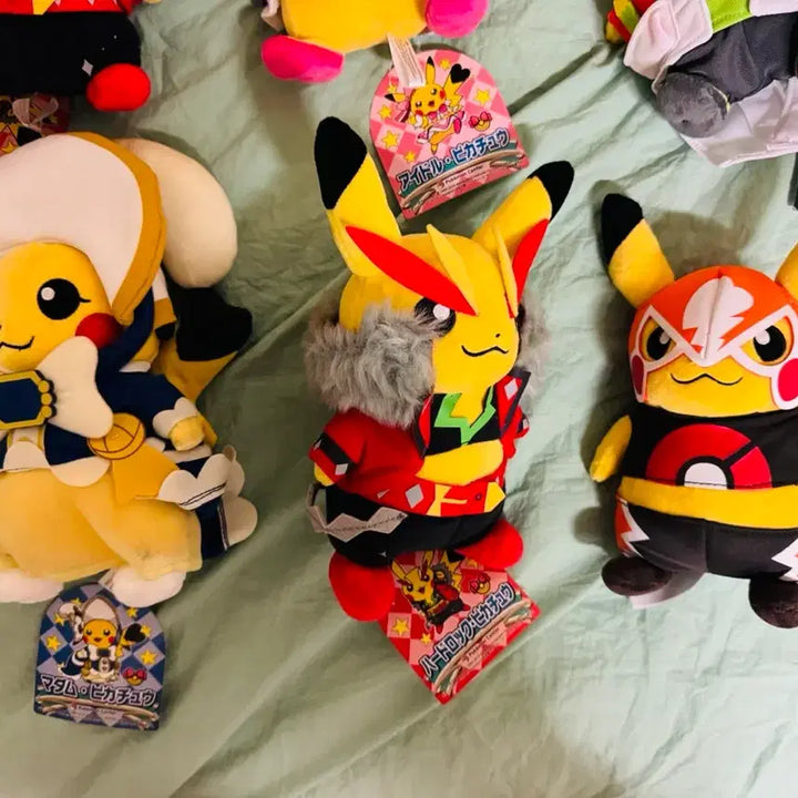 [BUNJANG] Pokemon Center Authentic Pikachu Cosplay Plush Toy / 포켓몬센터 정품 코스프레 피카츄 인형 포켓몬