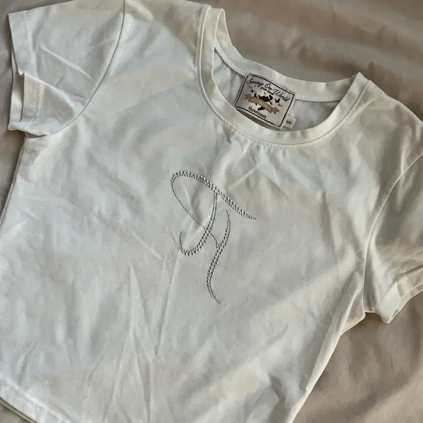 [BUNJANG] THREETIMES Jewelry Tee / 쓰리타임즈 주얼리 티(무료배송)
