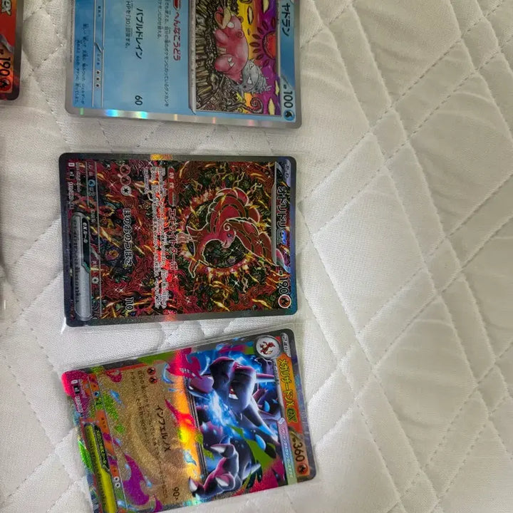 [BUNJANG] Pokemon Card Japanese "Dancing Duck" EX SAR / 포켓몬 카드 일판 일본 카드샵에서 오리파로 뽑았습니다 춤추새 ex sar