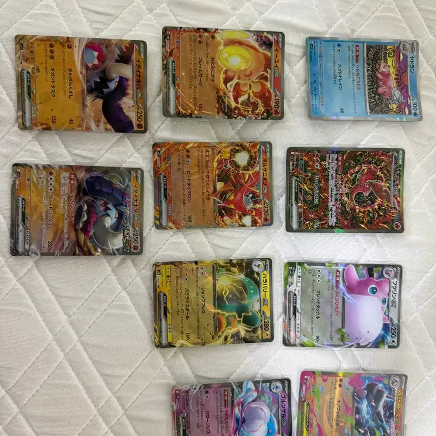[BUNJANG] Pokemon Card Japanese "Dancing Duck" EX SAR / 포켓몬 카드 일판 일본 카드샵에서 오리파로 뽑았습니다 춤추새 ex sar