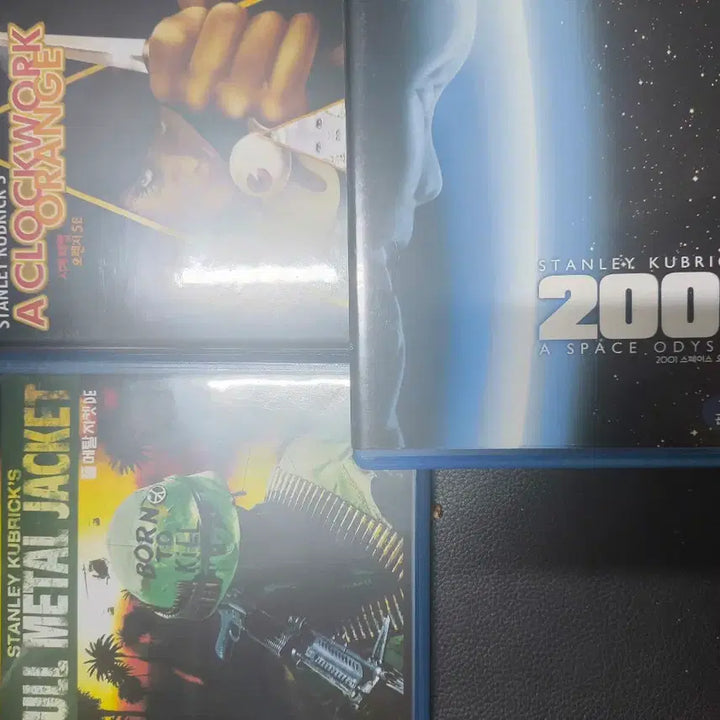 [BUNJANG] Stanley Kubrick Collection Blu-ray 3-Film Set / 스탠리 큐브릭 블루레이 3종 세트 (2001 스페이스 오디세이, 시계태엽