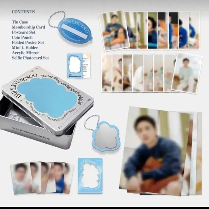 [BUNJANG] EXO D.O. Kyungsoo Official Fanclub Membership Kit 1st &amp; 2nd Gen Photocard Bundle Set (Sealed) / [미개봉] 도경수 공식 팬클럽 멤버십 키트 1기 2기 디오 엑소 포카