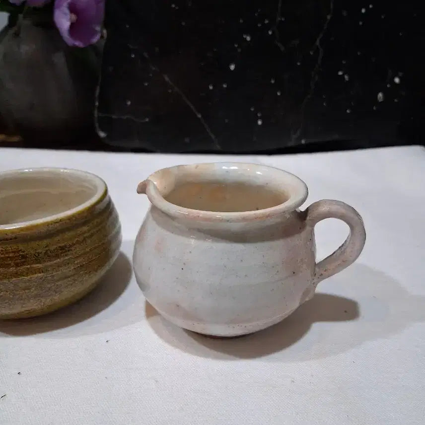 [BUNJANG] Ira-bo Celadon Teapot &amp; Suk-woo Cups Bundle Set / 이라보 다관 1  이러보숙우1  분청숙우 1