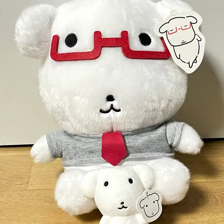[BUNJANG] Ganadi School Uniform Doll &amp; Ganadi Doll Keychain Set / 가나디 교복 인형&amp; 가나디 인형 키링 세트