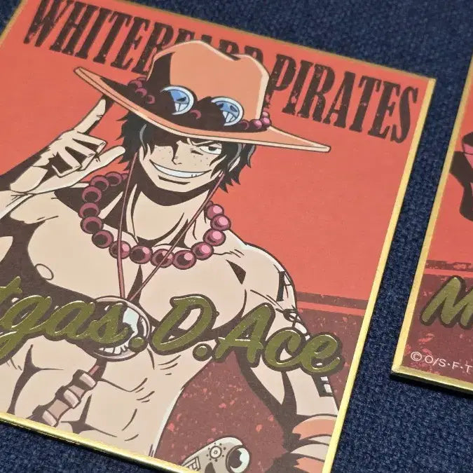 [BUNJANG] One Piece ASL (Ace, Luffy, Sabo) Mini Shikishi Bundle Set / 원피스 에이스 루피 사보 ASL 미니색지 일괄