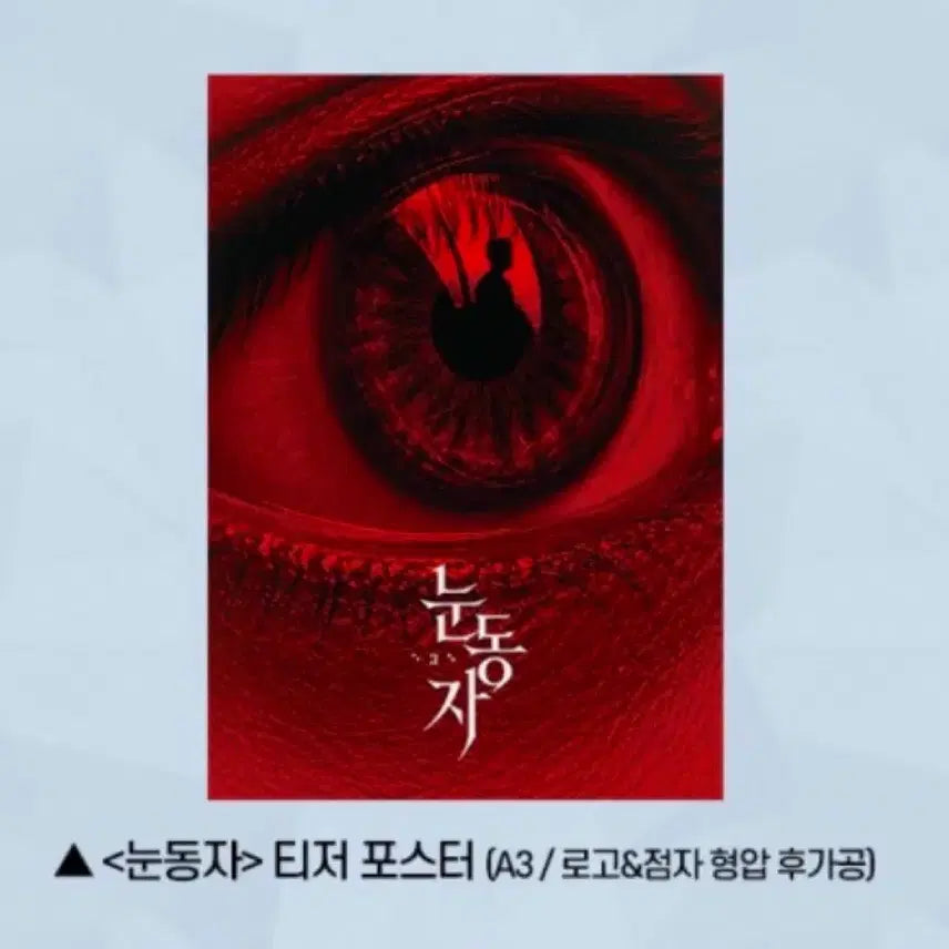 [SOLD OUT] [영화 굿즈] 눈동자 티저 포스터