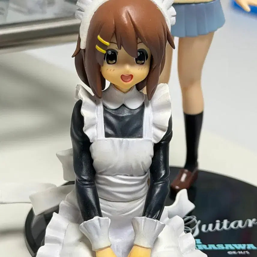 [BUNJANG] K-ON! Yui Hirasawa Maid Figure &amp; Assembled Yui Summer Uniform Bishoujo Figure Bundle Set / 일괄 케이온 유이 메이드 피규어 + 조립식 유이 하복 미소녀 피규어