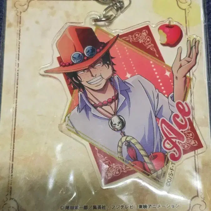 [BUNJANG] One Piece Roronoa Zoro Break Time Acrylic Keychain / 원피스 아크릴 키홀더 브레이크 타임 에이스