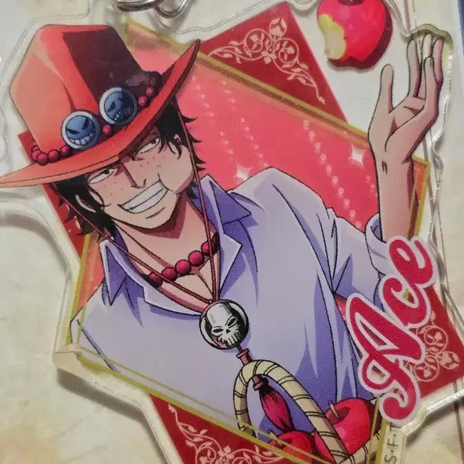 [BUNJANG] One Piece Roronoa Zoro Break Time Acrylic Keychain / 원피스 아크릴 키홀더 브레이크 타임 에이스