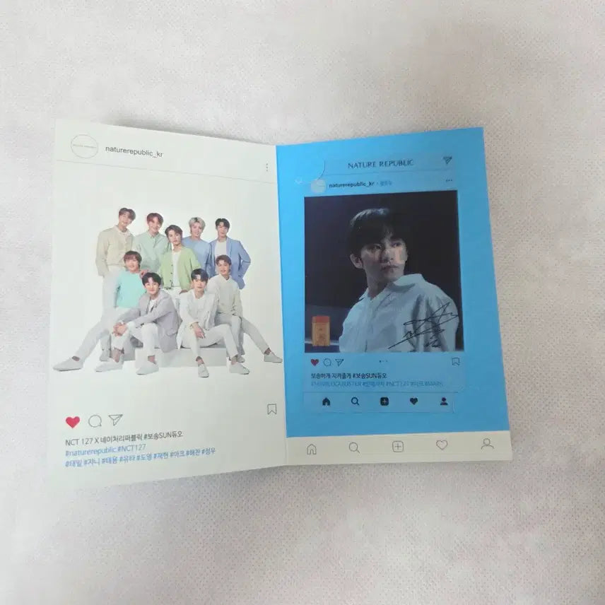 [BUNJANG] NCT Mark Nature Republic Photocard / 마크 네이처리퍼블릭 포카