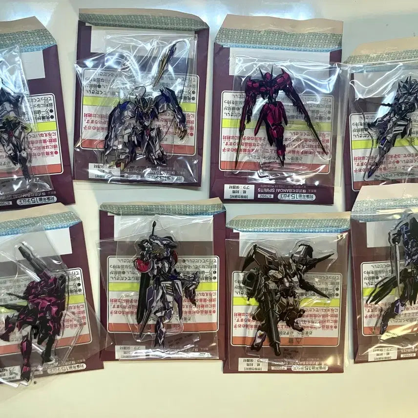 [BUNJANG] Gundam Iron-Blooded Orphans Acrylic Set (Ichiban Kuji) / 건담 철혈 아크릴 8종 일괄 미중복 (제일복권)