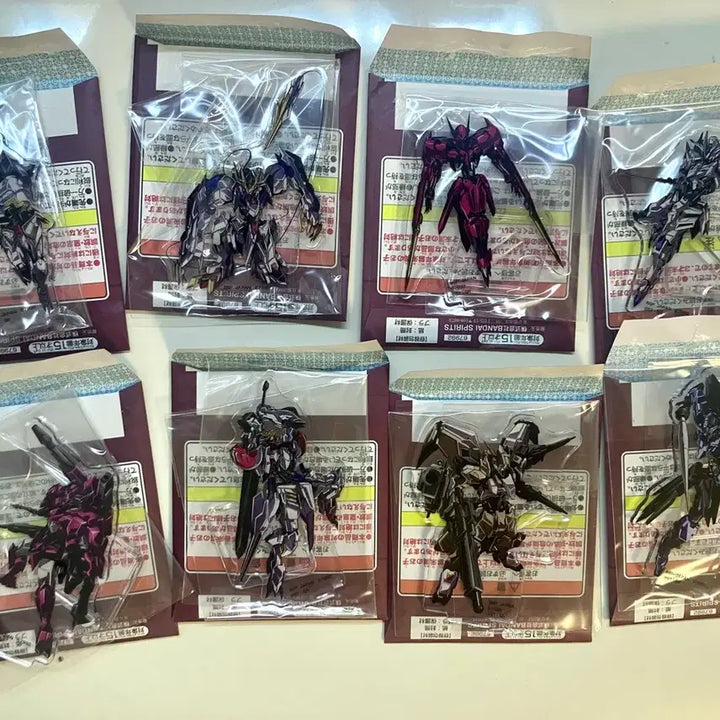 [BUNJANG] Gundam Iron-Blooded Orphans Acrylic Set (Ichiban Kuji) / 건담 철혈 아크릴 8종 일괄 미중복 (제일복권)