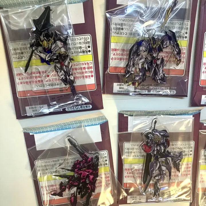 [BUNJANG] Gundam Iron-Blooded Orphans Acrylic Set (Ichiban Kuji) / 건담 철혈 아크릴 8종 일괄 미중복 (제일복권)