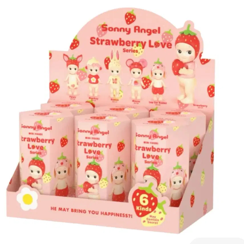 [BUNJANG] Sonny Angel Strawberry Series Figure Full Set (Opened) / 소니엔젤 스트로베리 개봉 퓰셋