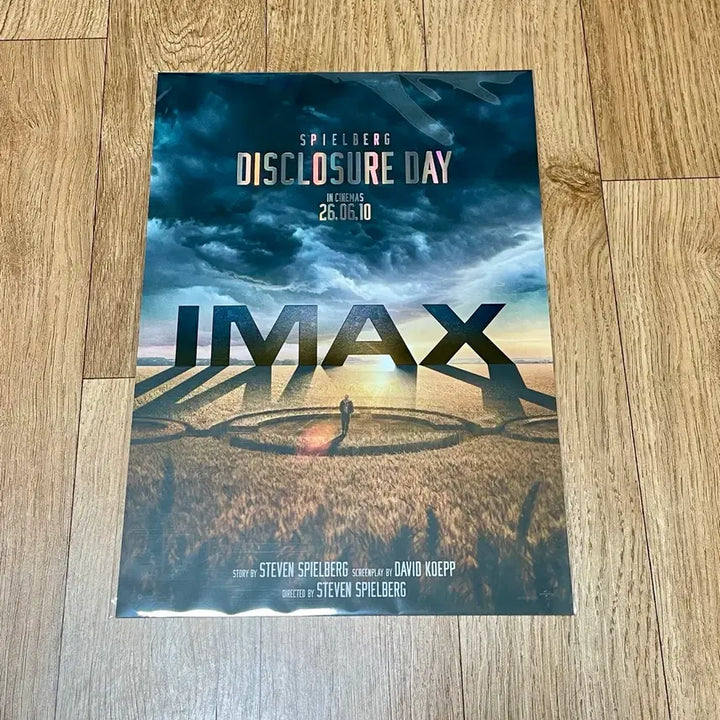 [BUNJANG] Disclosure Day IMAX Poster / 디스클로저 데이 IMAX 아이맥스 포스터 스티븐 스필버그