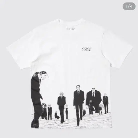 [BUNJANG] Hunter x Hunter Phantom Troupe Uniqlo T-Shirt (M) / (새상품) 헌터헌터 환영여단 유니클로 티셔츠 판매 (M사이즈)