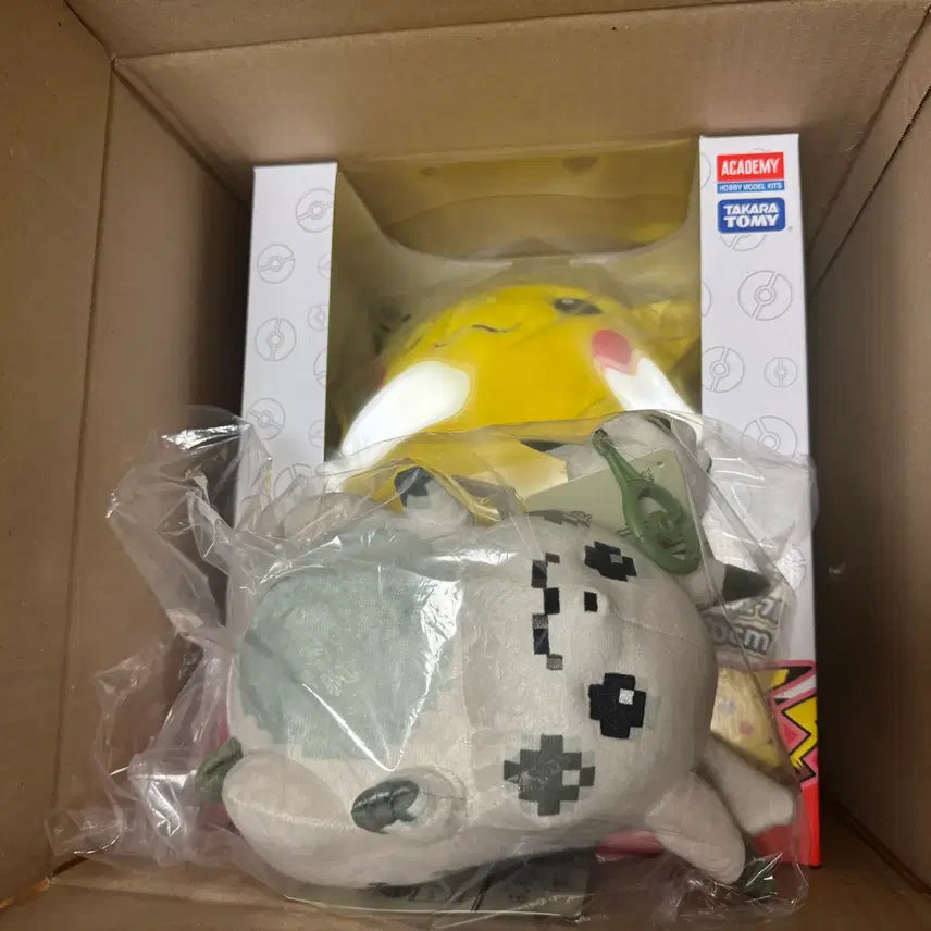 [BUNJANG] Pokemon Center 30th Anniversary Pikachu Plush &amp; Keychain Set / 시작의 피카츄 30주년 피카츄