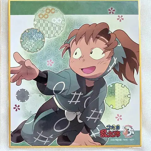 [BUNJANG] Nintama Rantaro Isaku Senpoji Mini Shikishi (1st Gen / 6th Gen) / 닌타마 6닌 1닌 시절 미니색지 이사쿠