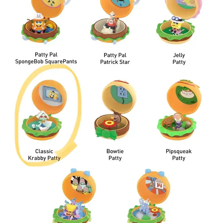 [BUNJANG] Pop Mart SpongeBob Krabby Patty Best Seller Series Squidward / 팝마트 스폰지밥 크래비 패티 베스트셀러 시리즈 징징이