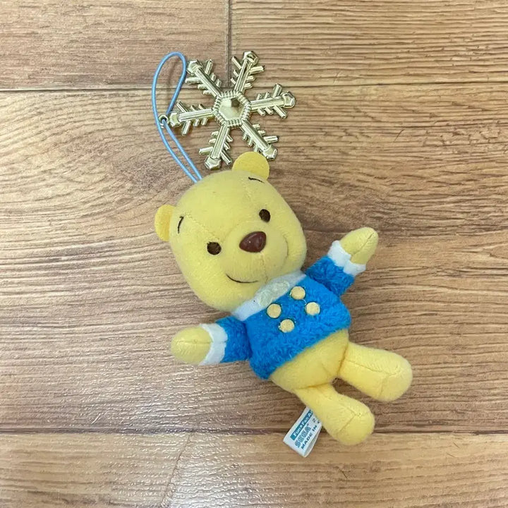 [BUNJANG] Vintage Disney Winnie the Pooh Plush Keychain - Japanese SEGA / 일본 빈티지 고전 디즈니 정품 곰돌이 푸우 인형 키링