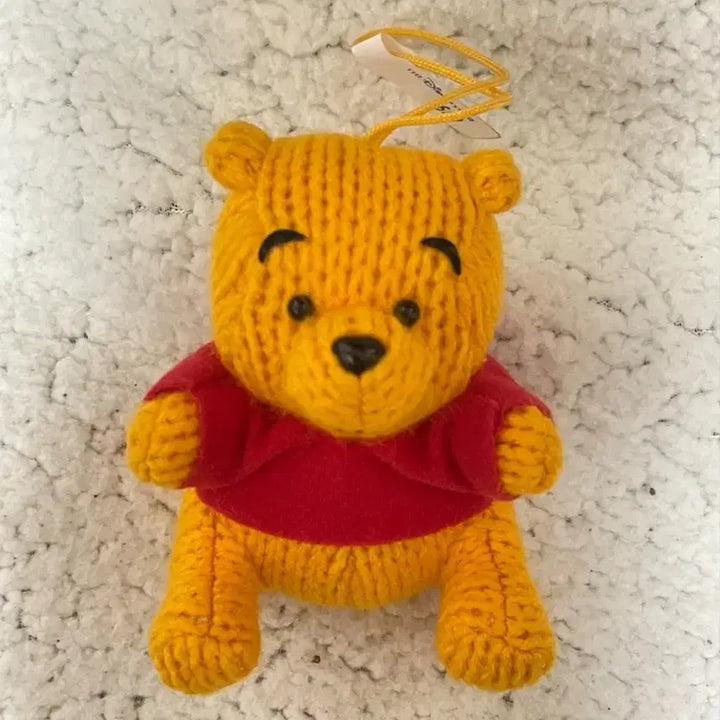 [BUNJANG] Vintage Disney Winnie the Pooh Plush Keychain - Japanese SEGA / 일본 빈티지 고전 디즈니 정품 곰돌이 푸우 인형 키링