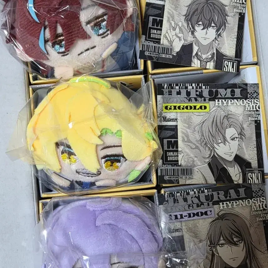 [BUNJANG] Hypnosis Mic Shinjuku Mochi Bundle Set (Block Party Ver.) / 히프노시스마이크 신주쿠 모찌일괄판매
