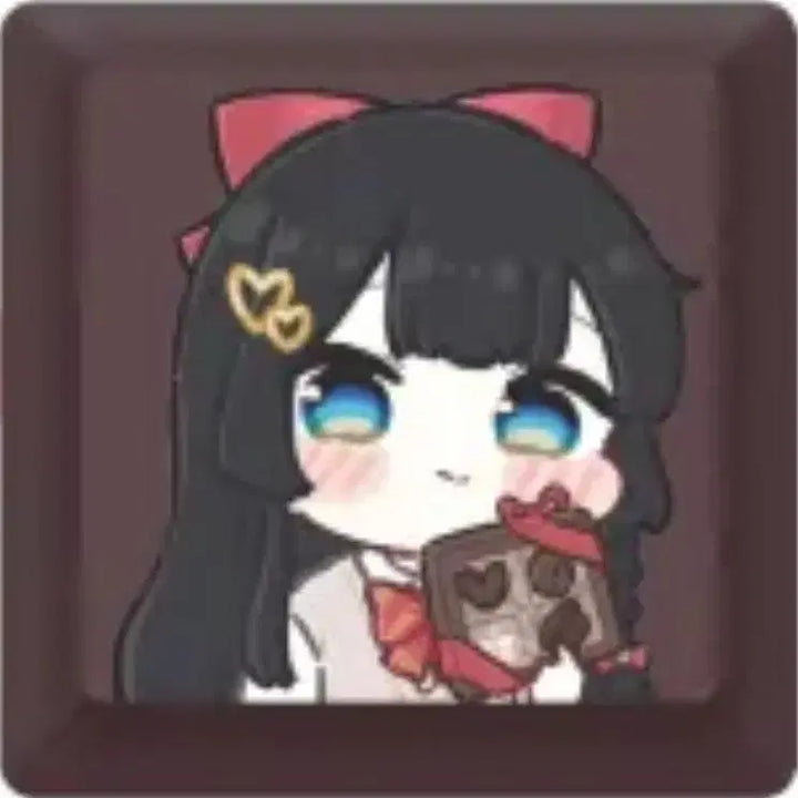 [BUNJANG] Stellive Shirayuki Hina Valentine Mug Set, Keycaps, Stickers / 스텔라이브 시라유키히나 발렌타인 머그컵 세트,키캡,띠부띠부씰