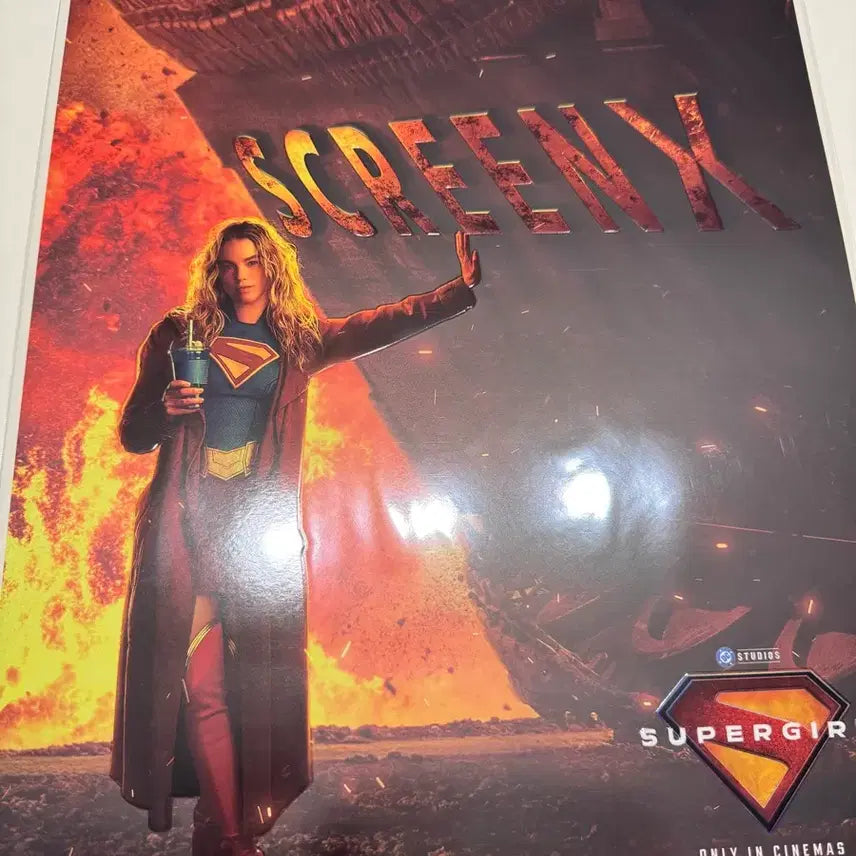 [BUNJANG] Supergirl 4DX SCREENX Poster Set (2 types) / 슈퍼걸 4DX SCREENX 포스터 (2종)