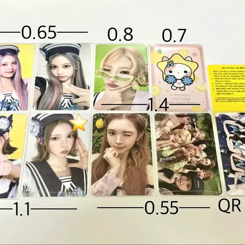 [BUNJANG] Hateu Hateu Lemon Tane Pop-Up Album Jiwoo Carmen Eina Stella Photocard / 하투하 레몬탱 팝업 트레카 앨범 지우 카르멘 스텔라 포카