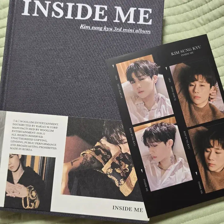 [BUNJANG] Kim Sung Kyu - Inside Me (Mini Album Vol. 3) Version A / 김성규 미니3집 앨범 inside me A버전