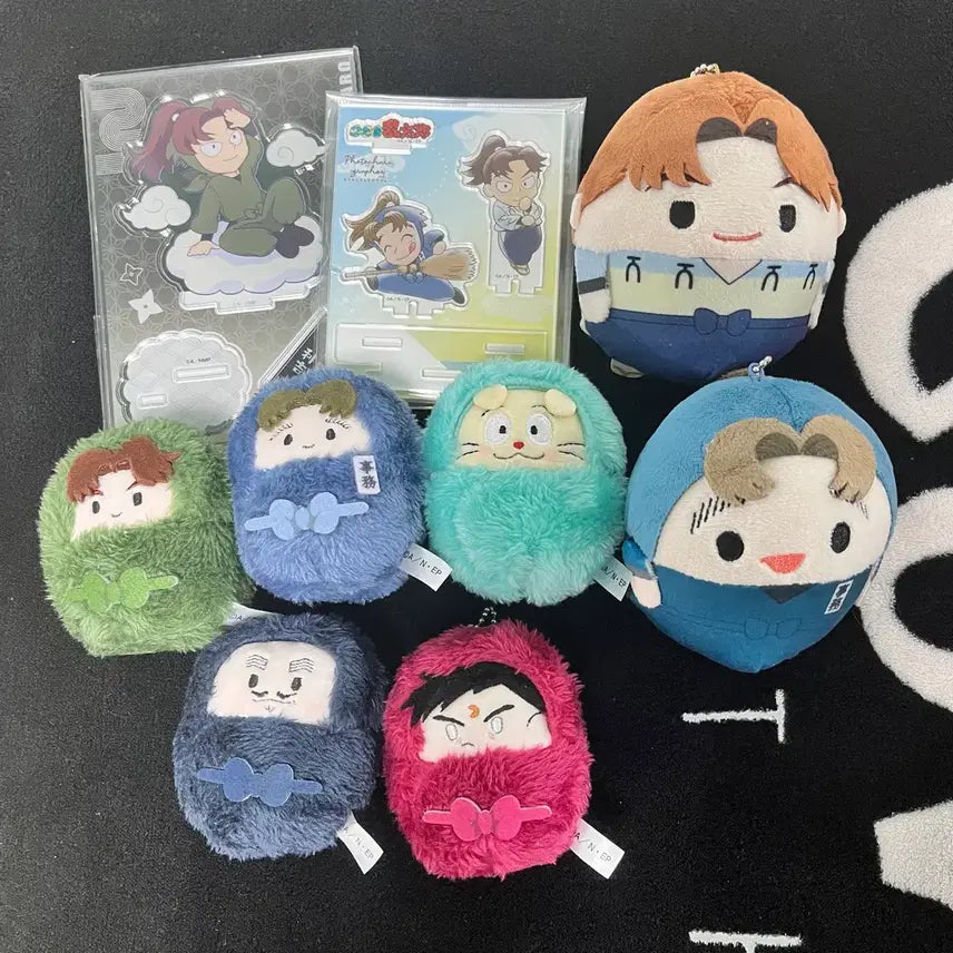 [BUNJANG] Nintama Rantaro Rikichi Komatsuda Fuwa Acrylic Stand Bundle / 닌타마 리키치 코마츠다 타피누이 후와 아크릴 일괄 닌자보이 란타로