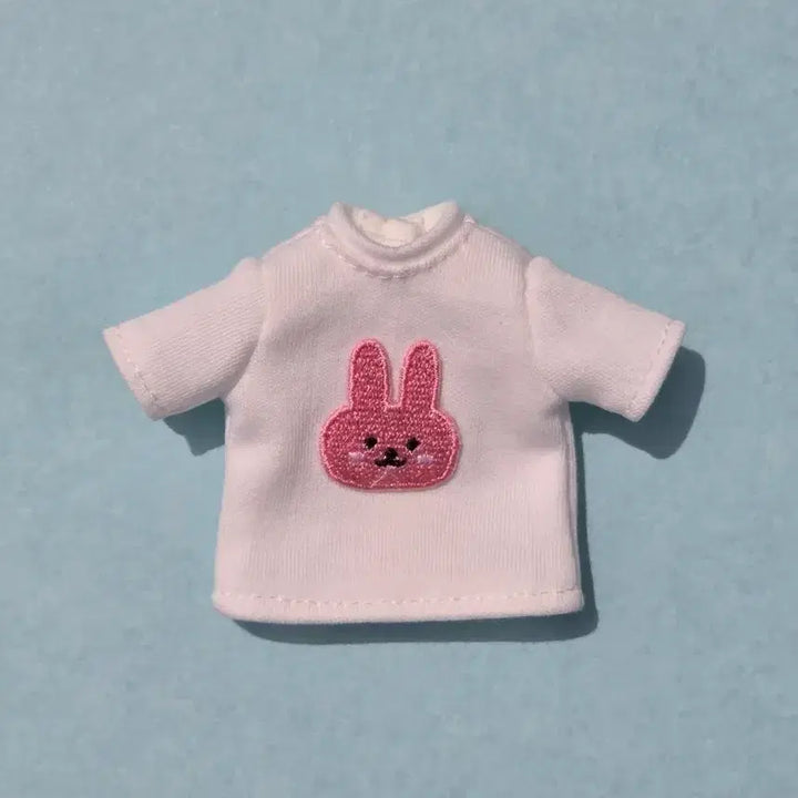 [BUNJANG] Handmade Bryce/Licca Doll Size T-Shirt Pink Rabbit / 브라이스 사이즈 티셔츠